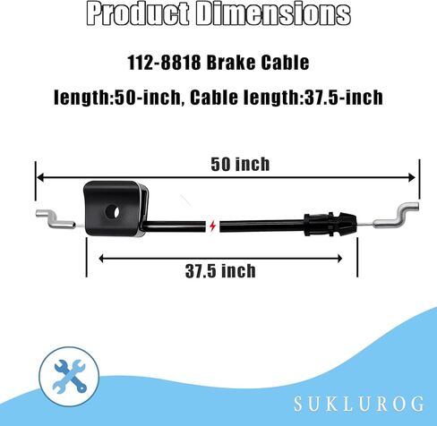 112-8818 Brake Cable Replacement 20" Rear Bagging &22" Recycler Lawn Mower Compatible with Toro 20338 20331 20330 20350 10642 20314 20316 20323 Lawn-Boy 10642 10603 10641 in Saudi Arabia