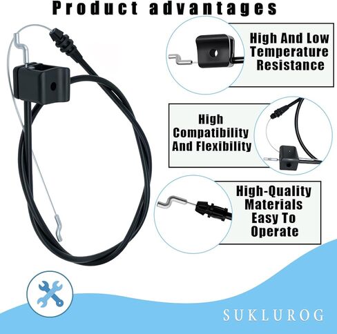 112-8818 Brake Cable Replacement 20" Rear Bagging &22" Recycler Lawn Mower Compatible with Toro 20338 20331 20330 20350 10642 20314 20316 20323 Lawn-Boy 10642 10603 10641 in Saudi Arabia