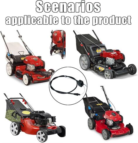 112-8818 Brake Cable Replacement 20" Rear Bagging &22" Recycler Lawn Mower Compatible with Toro 20338 20331 20330 20350 10642 20314 20316 20323 Lawn-Boy 10642 10603 10641 in Saudi Arabia