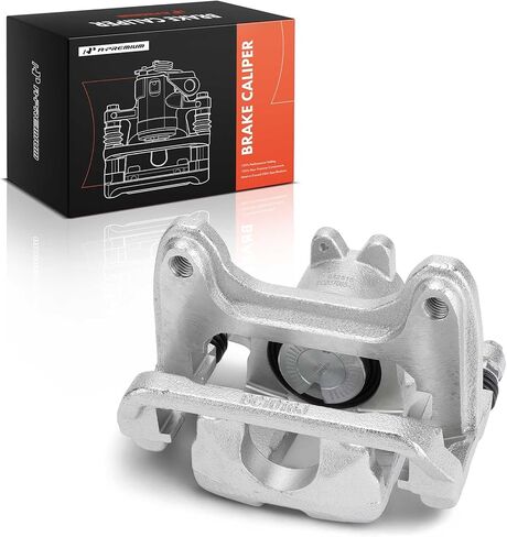 A-Premium Disc Brake Caliper Assembly with Bracket Compatible with Chevrolet, GMC Vehicles - Silverado 1500, Silverado 1500 LTD, Colorado, Sierra 1500, Canyon, Hummer EV Pickup - Rear Left Driver Side in Kuwait
