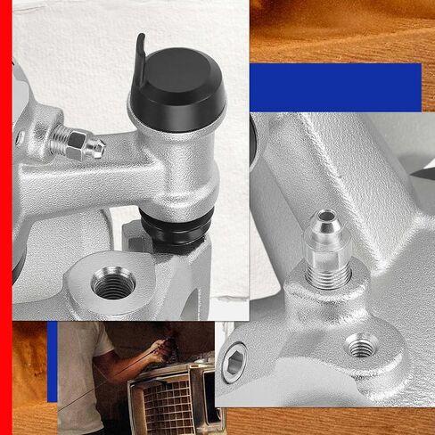 JC Whitney JFBAJCWBC00225 Rear Right Brake Caliper - Compatible with Mercedes-Benz Sprinter 1500 4500 19-23, 2500 3500 3500XD 19-24, Freightliner Sprinter 1500 4500 19-20, 2500 3500 3500XD 19-21 in Kuwait
