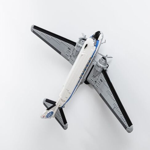 Wall Mount Bracket Compatible with LEGO Douglas DC-3 Pan-Am Air Liner – UK Made - Plane Not Included – Hardware Included in Saudi Arabia