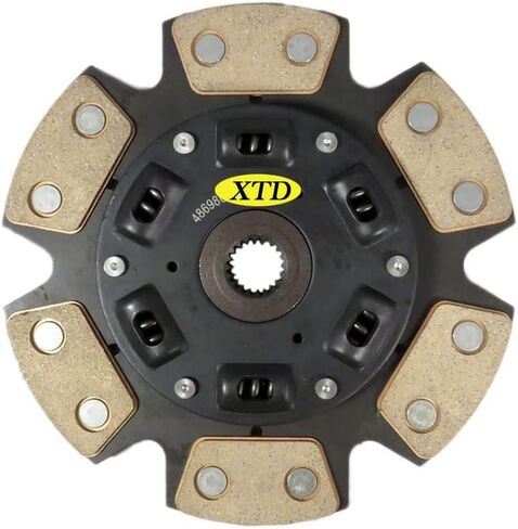 قرص قابض سباق XTD STAGE 3 من السيراميك 6 PUCK متوافق مع HONDA CRV B20 CIVIC Si del Sol B16 DOHC، VTEC/ACURA INTEGRA B18 in Kuwait