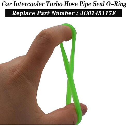 4 Pcs Seat Intercooler Boost Pipe Seal Hose O-Ring 3C0145117F for VW Audi Skoda Beetle Bora Sharan Touran in Saudi Arabia