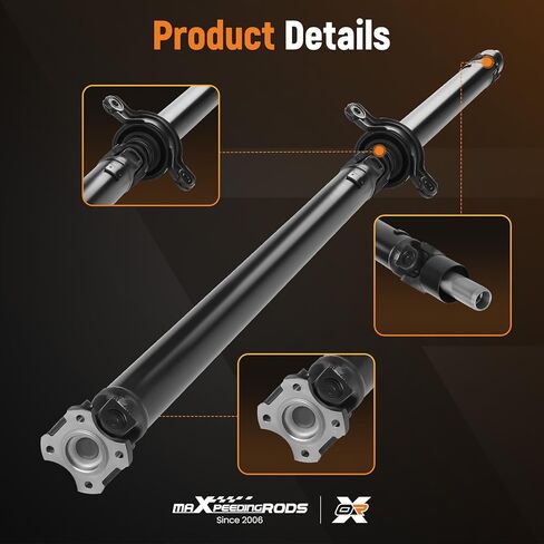 مجموعة عمود الدفع الخلفي 65.158 بوصة من maXpeedingrods لسيارة Subaru Outback 2005-2009 H4 H6 2.5L 3.0L استبدال يدوي # 27111AG14A، 936-950 in Kuwait