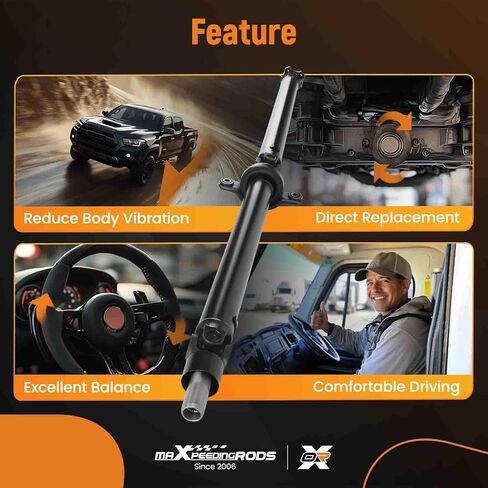 مجموعة عمود الدفع الخلفي 65.158 بوصة من maXpeedingrods لسيارة Subaru Outback 2005-2009 H4 H6 2.5L 3.0L استبدال يدوي # 27111AG14A، 936-950 in Kuwait