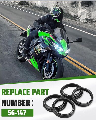56-147 Fork and Dust Seal Kit fit for Beta/Ducati/Gas-Gas/Honda/Husaberg/Husqvarna/Kawasaki/KTM/Rieju/Sherco/Suzuki/Triumph/Yamaha Motorcycle in Kuwait
