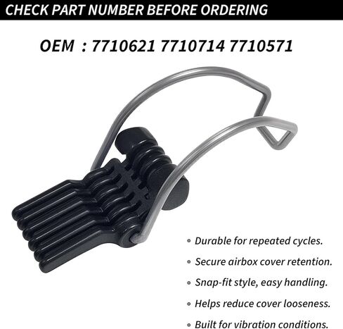 3PCS Air Box Cover Clip For Polaris RZR 800 700 500 400 Ranger Crew 900 700 500 2005-2016 OEM#7710621 7710714 in Kuwait