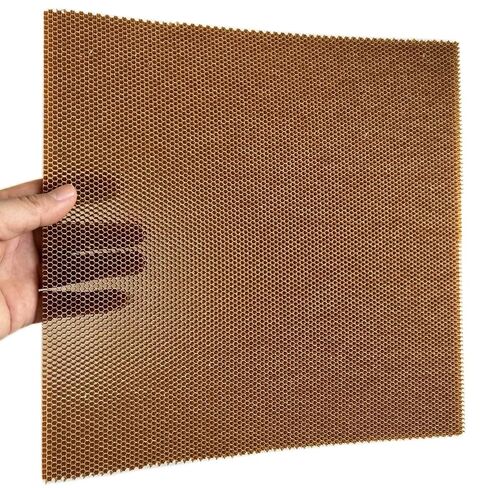 2pcs Aramid Honeycomb Core Sheet Panel 5mm Ultra-Lightweight for Repairing Boat,Frames in Saudi Arabia