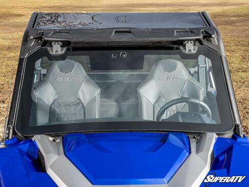 SuperATV Polaris General 1000 MaxDrive Power Flip Glass الزجاج الأمامي in Kuwait