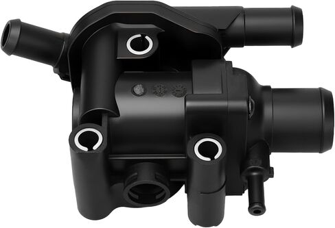 IRONTEK 902-201 Engine Coolant Thermostat w/Water Outlet Housing Assembly Fit for 2001-2004 for Mazda Tribute, 2001-2004 for Ford Escape, 2000-2004 for Ford Focus, SK902201 F8RZ8575CA in Saudi Arabia