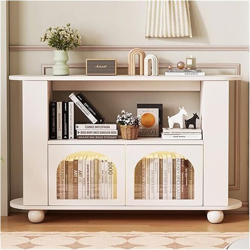 Bookshelf Bookcase Household Door Shelf Floor-Standing Living Room Storage Cabinet Bookshelf Bedroom for Living Room Home Office in Saudi Arabia