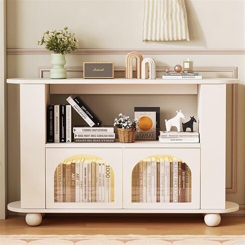 Bookshelf Bookcase Household Door Shelf Floor-Standing Living Room Storage Cabinet Bookshelf Bedroom for Living Room Home Office in Saudi Arabia