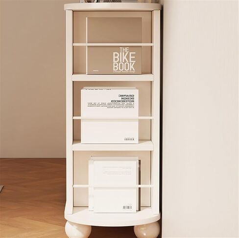 Bookshelf Bookcase Household Door Shelf Floor-Standing Living Room Storage Cabinet Bookshelf Bedroom for Living Room Home Office in Saudi Arabia
