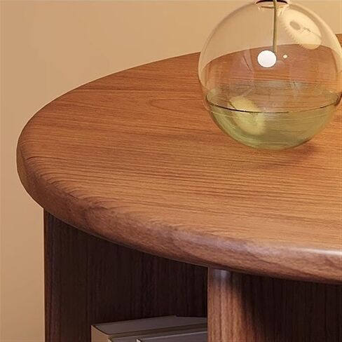 Bookshelf Rotating Bookshelf, 360-degree Bookcase, Household Book Storage Shelf, Solid Wood Movable Floor for Living Room Home Office in Saudi Arabia