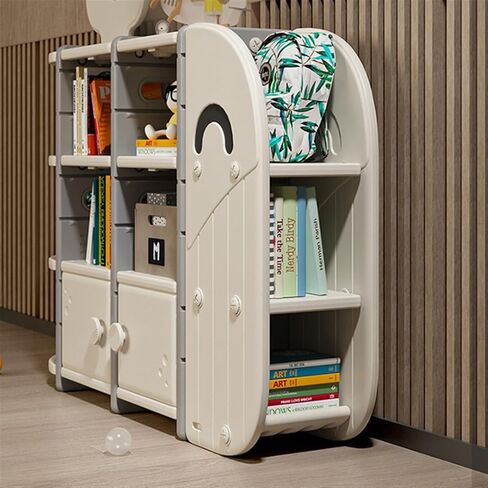 Bookshelf Bookshelf Picture Book Storage Rack Bedroom Living Room Wall Home Floor-to-Ceiling Bookcase for Living Room Home Office in Saudi Arabia