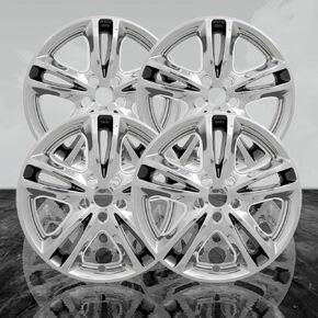 Black 10 Spoke 17" Wheel Skins for Ford Fusion 2015-2019 in Saudi Arabia