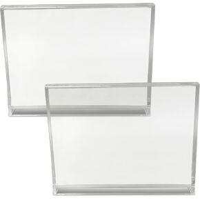 2-Pcs Acrylic Protector Transparent Storage Cases Compatible with N64/SNES Game Boxes – Anti-Dust - Scracth Free - Clear Cases Made Extra Strong in Saudi Arabia