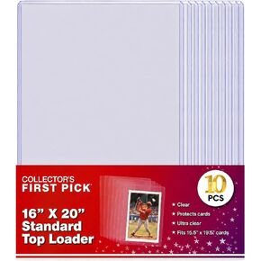 Collector's First Pick 16x20 Top Loader - 10 Piece - 1 Pack - for Art Prints, Photographs, Documents, Memorbilia and More! in Kuwait