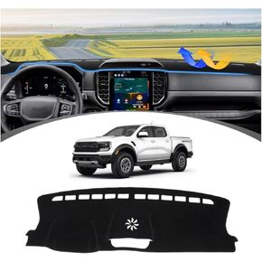 FIILINES Dash Cover Compatible with Toyota 4Runner 2010-2023 Dashboard Mat Passport Accessories Dash Cover Sunshade Nonslip Mesh Protector No Glare in Kuwait
