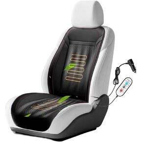 2026 Massage Cushion with Winter and Summer, Cooling Seat Covers, Chair Massager for Full Body 12V 3 in 1 Car Seat Coversm ((Winter,Coolr&Massage-1)) in Kuwait