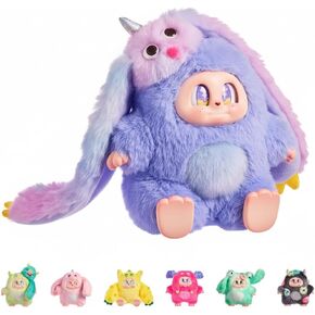 POP JOY Monster Cupa Twin Universe Series Plush Blind Box – Soft Vinyl Plush Monster Collectible, Cute Mystery Stuffed Toy with Hanging Loop Birthday Holiday Pendant Gift (One Random Box) in Saudi Arabia