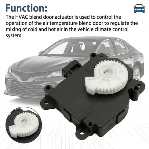 87106-33260 HVAC Blend Door Actuator Compatible with Toyota Camry 2006-2011 for Highlander 2007 Compatible with Lexus ES350 ES300h RX350 RX450h Damper Servo Sub-Assembly Replace 063800-2630 in Saudi Arabia