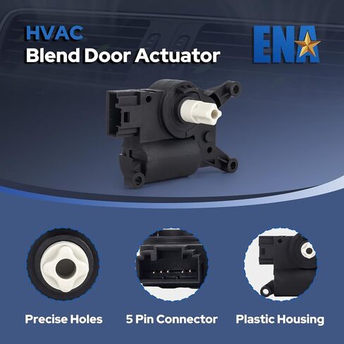 ENA HVAC Air Blend Door Actuator 604-054 Compatible with Chrysler Grand Caravan Pacifica Voyager Dodge Dart 2013 2014 2015 2016 2017 2018 2019 2020 2021 2022 2023 Replaces 68164960AA 68164-960AA in Saudi Arabia