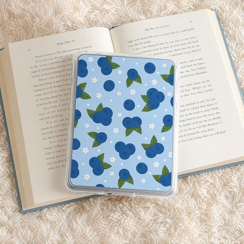 Cardstock Inserts Compatible with Kindle Paperwhite 6.8" (11th Gen 2021), 15PCS Summer Fruit Inserts for Clear Case with 100 Aesthetic Stickers, DIY E-reader Decoration Bookish Gift for Women in Kuwait