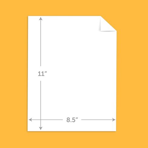 Astrodesigns Cardstock, White, 94 Brightness, 8.5" x 11", 74 lb., Heavyweight Paper, 100 Sheets, Perfect for DIY Projects, Card Making, Scrapbooking & Invitations (91548) in Saudi Arabia