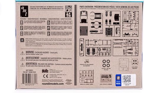 Skill 2 Model Kit 1995 GMC Sonoma SLS بيك اب شاحنة مع لوح تزلج وأحذية بمقياس 1/25 من AMT in Kuwait