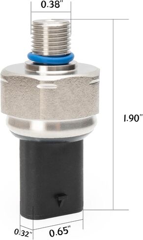 BU5A9F972 Fuel Injection Pressure Sensor Compatible with Ford Edge 2.0L 2.7L,Escape 1.6L 2.0L,Expedition 3.5L,Explorer 2.0L 3.5L,F-150 2.7L 3.5L 5.0L,Fiesta 1.6L,Flex 3.5L,Focus 2.0L 999cc,Lincoln. in Kuwait
