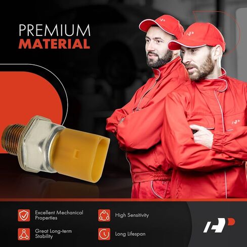 A-Premium Fuel Injection Pressure Sensor [3 Pins] Compatible with Volkswagen Jetta 2009-2015, Passat 2012-2013, Golf 2010-2014, Beetle 2013-2015 & Audi A3 2010-2013 - L4 2.0L in Kuwait