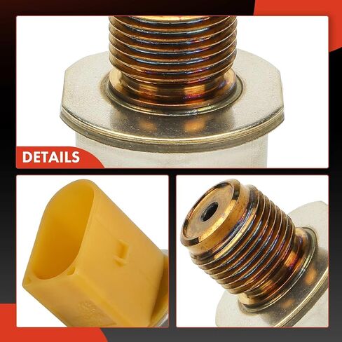 A-Premium Fuel Injection Pressure Sensor [3 Pins] Compatible with Volkswagen Jetta 2009-2015, Passat 2012-2013, Golf 2010-2014, Beetle 2013-2015 & Audi A3 2010-2013 - L4 2.0L in Kuwait