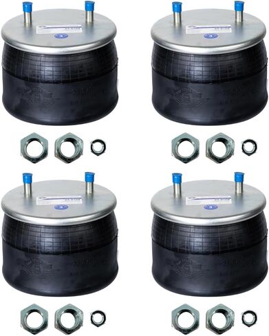 4x حقيبة زنبركية للمحرك MVPTruckParts متوافقة مع موديلات AAT 23K Intraax & VanTraax 8709، 8751، W01-358-8709، 1R-13-159، S-20900، S-21800، C-21800 in Kuwait