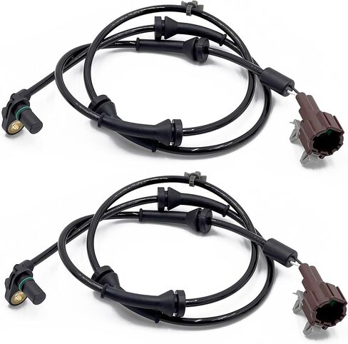 2Pcs Rear Left and Right ABS Wheel Speed Sensor Compatible with Infiniti 2004-2010 QX56 Replacement for Nissan 2005-2012 Armada V8 5.6L Replaces 47900-7S025 479007S025 ALS624 5S10761 in Kuwait