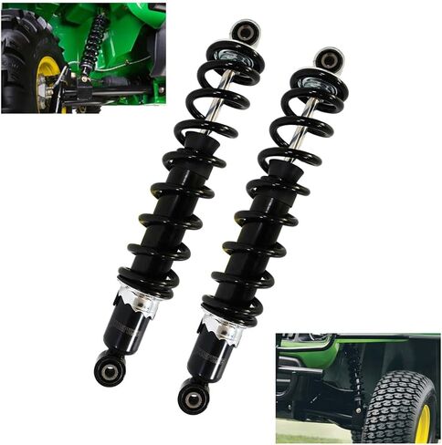 AM130448 2Pcs Front Shock Absorbers Strut Assembly adjustable.Compatible with John Deere Gator TX TH TS 4x2 6x4 Trail Turf Worksite Military.Replacement OE for AMP2934360 in Saudi Arabia