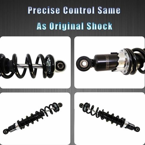 AM130448 2Pcs Front Shock Absorbers Strut Assembly adjustable.Compatible with John Deere Gator TX TH TS 4x2 6x4 Trail Turf Worksite Military.Replacement OE for AMP2934360 in Saudi Arabia