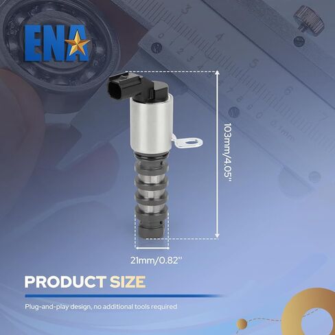ENA Engine Variable Valve Timing Solenoid VVT Compatible with Honda CRV Crosstour Accord 2.4L L4 2008 2009 2010 2011 2012 2013 2014 2015 Camshaft Position Actuator Solenoid for 918-076 Set of 1 in Kuwait