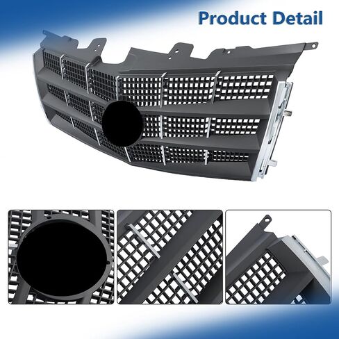 Silscvtt Front Grille Upper Black Replacement for CTS 2008-2011 in Kuwait