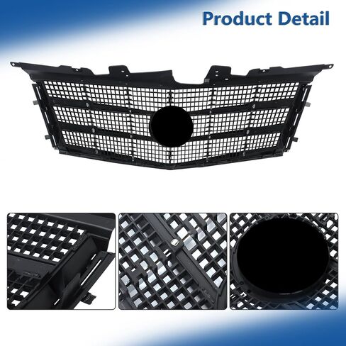 Silscvtt Front Grille Upper Black Replacement for CTS 2008-2011 in Kuwait