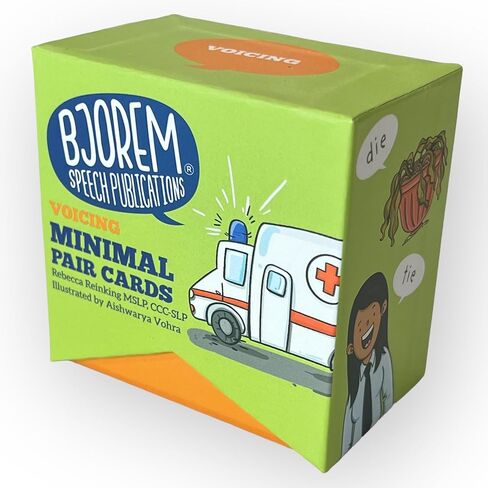 Bjorem Speech® Minimal Pairs Bundle - Comprehensive Phonological Speech Therapy Card Set Approach for Speech Sound Disorders and Discrimination - Includes 6 Decks with Over 300 Target Words in Saudi Arabia