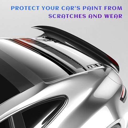 Car Vinyl Wrap Sticker, 16 × 60 Inch Glossy Metallic Vinyl Wrap Reflective Paint Protective Film, Air Release Adhesive DIY Sticker Chrome Mirror Film Sheet for Car Truck SUV in Kuwait