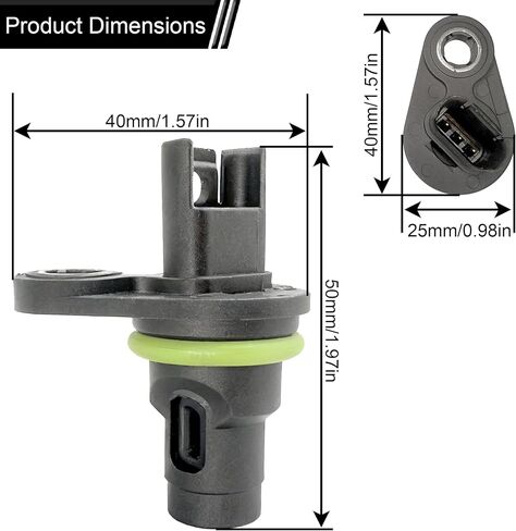 13627525014 2Pcs Camshaft Position Sensor Compatible with BMW 128i 135i 325i 328i 330i 335i 428i 430i 528i 535i 550i 650i 750i X3 X5 X6 Z4 M2 M4 M5 2006-2021 Replaces 13627546660,13627558518 in Saudi Arabia