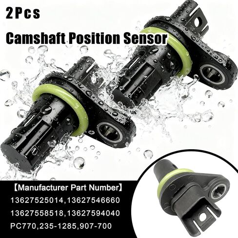 13627525014 2Pcs Camshaft Position Sensor Compatible with BMW 128i 135i 325i 328i 330i 335i 428i 430i 528i 535i 550i 650i 750i X3 X5 X6 Z4 M2 M4 M5 2006-2021 Replaces 13627546660,13627558518 in Saudi Arabia