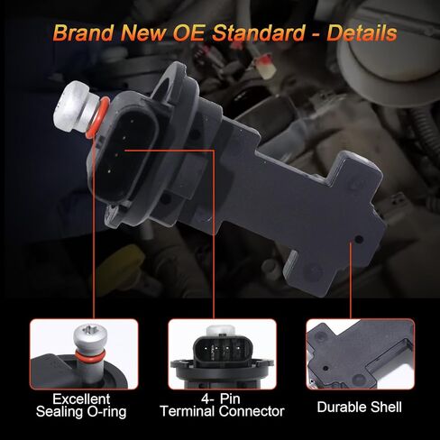 5149141AF Engine Camshaft Position Sensor Compatible with 2011-2020 Chrysler 300 for Dodge 2011-2020 Charger, Durango | 2011-2017 Challenger for Jeep 2012-2020 Wrangler, Grand Cherokee in Saudi Arabia