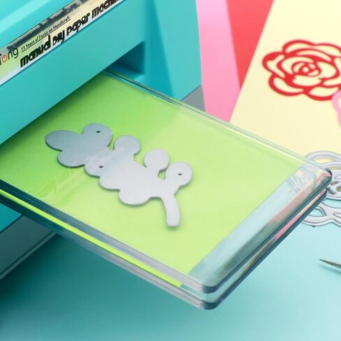 Mini Cutting Pads for Die Cutting Machine – 1 Pair (5.5 X 2.6 Inch) Clear Polycarbonate Plastic Plates – See-Through Design– Compatible with Sizzix Sidekick & Metal Dies – Replacement Cutting Plates in Kuwait