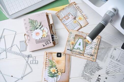 Sizzix Thinlits Die Set, This or That 2 inch Alphabet by 49 and Market, 52 Cutting Dies in Kuwait