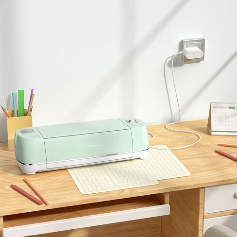 سلك طاقة 18 فولت GaN لـ Cricut Explore Air 2، Expression 2، Maker، Explore Air، Explore One، Original؛ شاحن بديل لإنشاء Cricut، مزود طاقة تيار متردد بتيار متردد لـ Cricut Cake Mini (أبيض) in Kuwait
