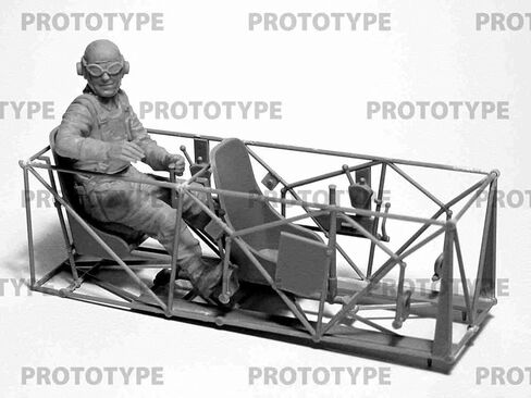 مجموعة مجسمات ICM Sprue Brothers 32112 1:32 WW2 Allies Pilots in The Cockpit (بريطانية وأمريكية وسوفياتية)، ICM32112 in Kuwait
